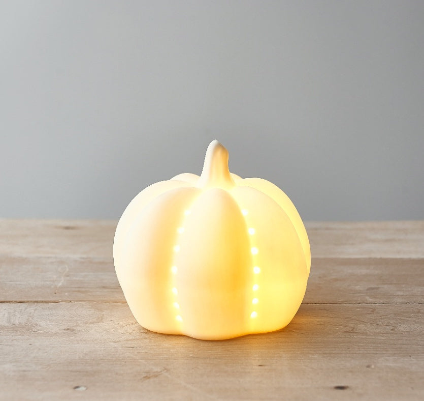 Small LED Light Up Pumpkin