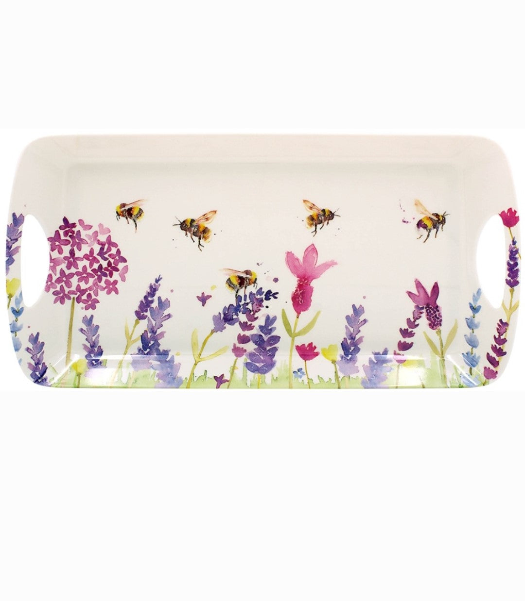 Bumble Bee and Lavender Tray