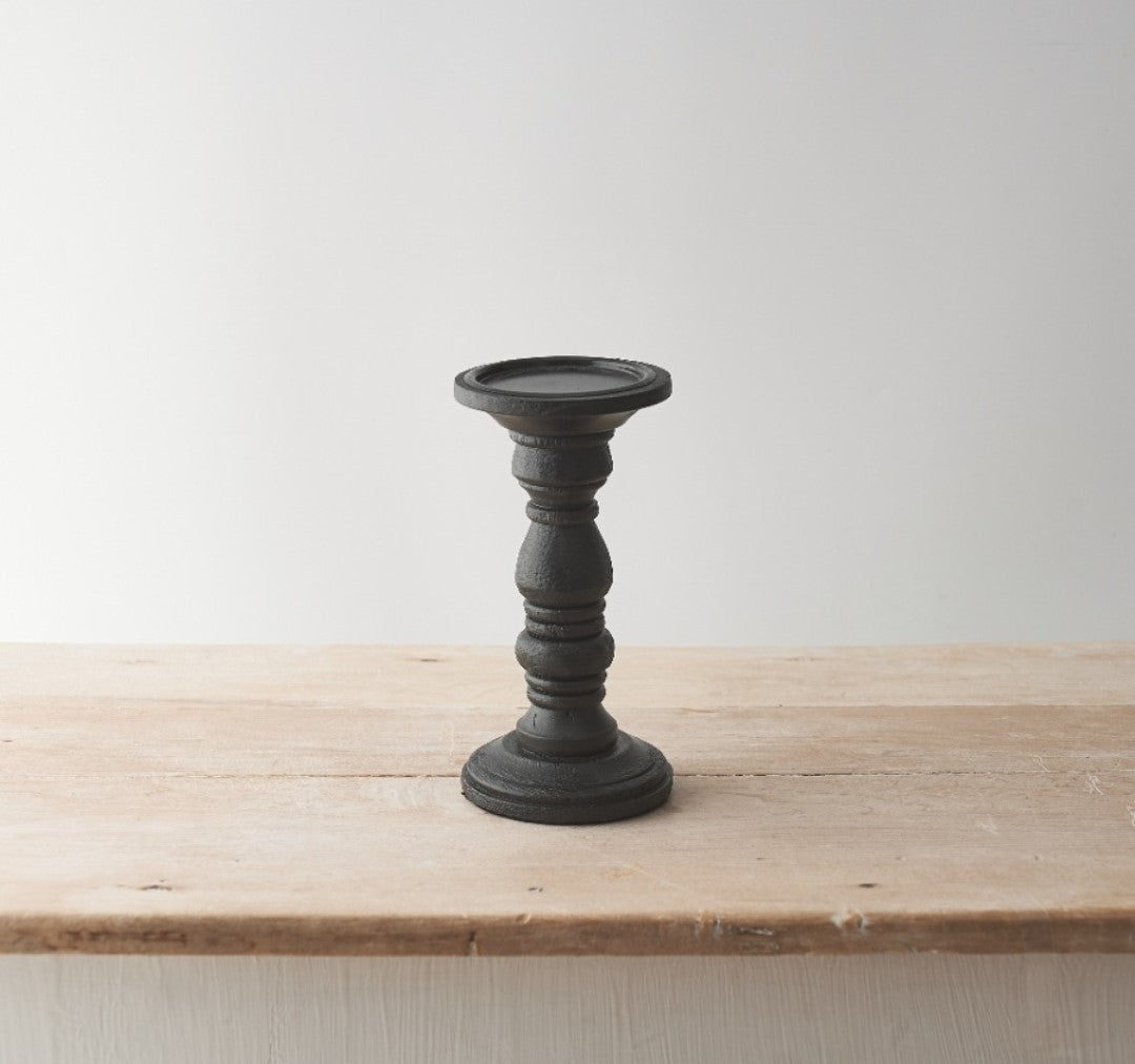 Tall Black Candle Stick