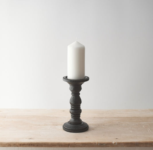 Tall Black Candle Stick