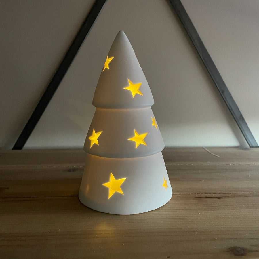 Light Up Star Christmas Tree